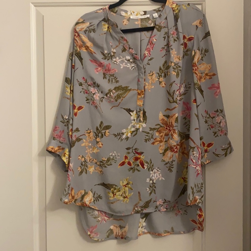 Women’s Floral Blouse